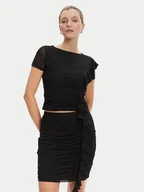 Bluzki damskie - Guess Bluzka W5YP08 KCZC2 Czarny Regular Fit - miniaturka - grafika 1