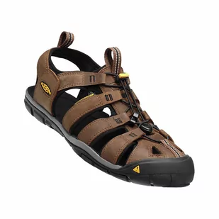 Sandały męskie KEEN CLEARWATER CNX LEATHER - Sandały męskie - miniaturka - grafika 5