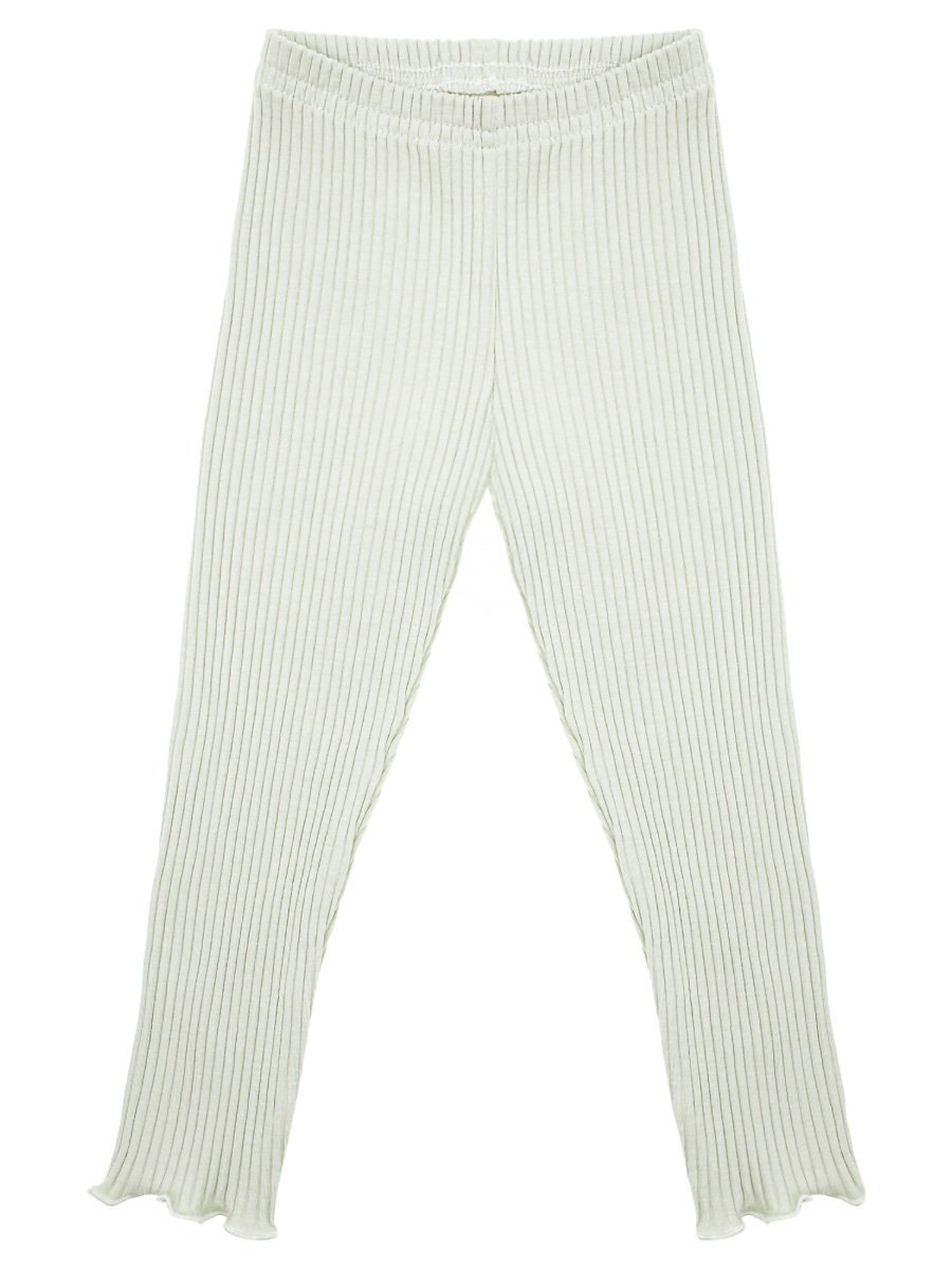 Dziewczęce legginsy prążkowane oliwkowe Nicol,r.104