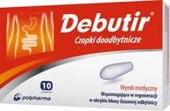 Układ pokarmowy - Debutir czopki doodbytnicze 10 sztuk - miniaturka - grafika 1