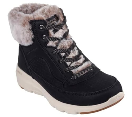 Skechers On-The-go Glacial Ultra damskie sztyblety, czarne, rozmiar 37 EU, czarny, 37 EU