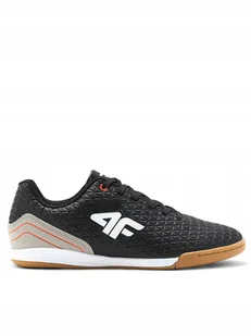4F Buty halowe 4FWSS24FSPOU076 Czarny - Buty sportowe męskie - miniaturka - grafika 1