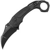 Noże - KB Knives Tactical Toucan DLC CPM 20CV Blade Black PVD Titanium KB463D - miniaturka - grafika 1