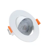 Lampy sufitowe - Podtynkowa lampa sufitowa Plus LP-1506/1RS WH LED 3-7W 3000-6000K biała - miniaturka - grafika 1
