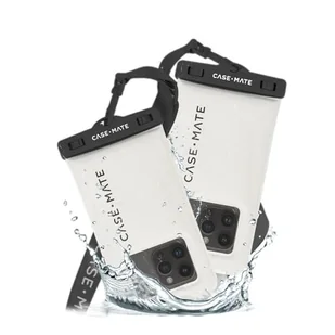 Case-Mate Wodoodporne etui na telefon IP68 [kompatybilne z ekranem dotykowym] - Pływające etui na telefon ze smyczą crossbody do iPhone'a 15 Pro Max/ 14 Pro Max/ 13 Pro Max/ S24 Ultra - Sand Dollar - - Etui i futerały do telefonów - miniaturka - grafika 1