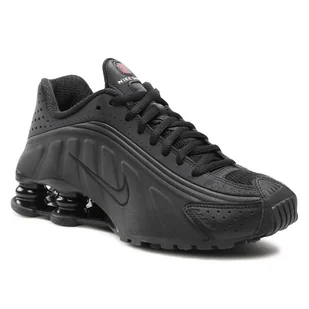Sneakersy Nike Shox R4 AR3565 004 Czarny - Sneakersy damskie - miniaturka - grafika 1
