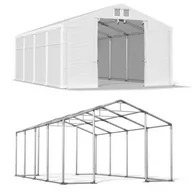 Altany ogrodowe - Namiot Magazynowy Całoroczny 5x8x3 Biały WINTER MSD - miniaturka - grafika 1