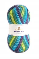 Pasmanteria - Włóczka DMC Knitty Pop kol. 482 Niebiesko-Zielony . - miniaturka - grafika 1