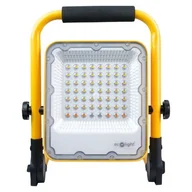 Oświetlenie warsztatowe - Naświetlacz LED ładowalny IP65 30 W 1000 lm 4000 K żółty - miniaturka - grafika 1