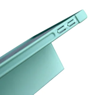 Stand Tablet Case etui Smart Cover pokrowiec na iPad mini 2021 z funkcja podstawki zielony - Etui i futerały do telefonów - miniaturka - grafika 7