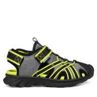 Buty dla chłopców - Sandały Geox J Airadyum Bo J55F1A 1454 C0666 M Szary - miniaturka - grafika 1