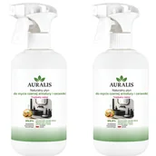Środki do kuchni i łazienki - Auralis płyn do czarnej armatury i ceramiki Tropikalny nektar 2x500ml - miniaturka - grafika 1