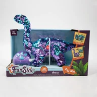 Figurki dla dzieci - PLUSZOWY DINOZAUR NA RADIO Z DŹWIĘKIEM - miniaturka - grafika 1
