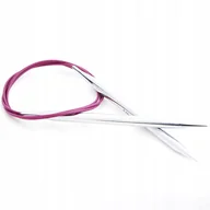 Pasmanteria - druty metalowe na żyłce 100 8,00 KNITPRO NOVA - miniaturka - grafika 1