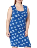 Sukienki - Mamalicious MlTropical Tess Jersey Abk Dress Nf O A. Sukienka damska, wielokolorowa (Deep Ultramarine Snow White), XL, Wielokolorowy (Głęboka Ultramaryna Śnieżna Biała), XL - miniaturka - grafika 1