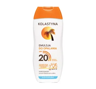 KOLASTYNA Emulsja do opalania SPF 20, 200 ml - Balsamy i kremy do opalania - miniaturka - grafika 1