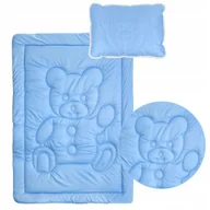 Kołdry i poduszki dla dzieci - Pościel Dziecięca Kołdra Miś 100x135 Poduszka 40x60 Pościel Od Producenta - miniaturka - grafika 1