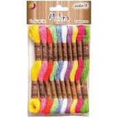 Gaśnice - Mulina MUL-5634 mix kolorów dł.8m , blister =10 kol. ALIGA - miniaturka - grafika 1