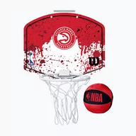 Koszykówka - Zestaw do mini-koszykówki Wilson NBA Team Mini Hoop Atlanta Hawks - miniaturka - grafika 1