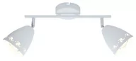 Lampy sufitowe - Candellux Listwa lampa sufitowa plafon spot Coty 2x40W E14 biały mat 92-67128 - miniaturka - grafika 1