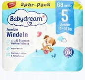 Pieluchy - Babydream Premium Windel Größe 5 Junior 68 szt. - miniaturka - grafika 1