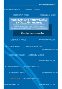 Przekład jako kontynuacja twórczości własnej - Filologia i językoznawstwo - miniaturka - grafika 1