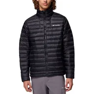 Kurtki męskie - Kurtka męska Columbia Corelite Packable Down 2134222010 - czarna - miniaturka - grafika 1