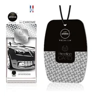 Zapachy samochodowe - MTM INDUSTRIES Odświeżacz powietrza aroma prestige card chrome AMI-A83544 - miniaturka - grafika 1