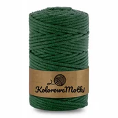 Zabawki kreatywne - Sznurek Bawełniany z rdzeniem 100m 3mm Zielony - miniaturka - grafika 1