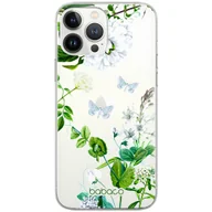 Etui i futerały do telefonów - Etui do Apple IPHONE 6 PLUS Kwiaty 030 Babaco Nadruk pełny Niebieski - miniaturka - grafika 1