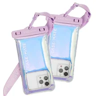 Etui i futerały do telefonów - Case-Mate Wodoodporne etui na telefon z bańką mydlaną, IP68, pływające, wodoodporne etui na telefon ze smyczą crossbody, kompatybilne ze wszystkimi urządzeniami, przyjazne dla ekranu dotykowego - miniaturka - grafika 1