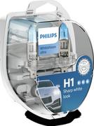 Żarówki samochodowe - Żarówki PHILIPS H1 i W5W WhiteVision Ultra (2 sztuki) - miniaturka - grafika 1