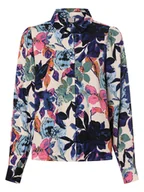 Bluzki damskie - Y.A.S Bluzka damska - YASAlara Kobiety wiskoza niebieski|wielokolorowy wzorzysty, S - miniaturka - grafika 1