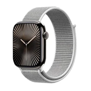 Pasek CRONG Nylon do Apple Watch (44/45/46/49mm) Szary - Akcesoria do smartwatchy - miniaturka - grafika 2