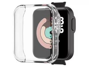Silikonowe etui Alogy do Xiaomi Mi Watch Lite/ Redmi Watch Przezroczyste - Akcesoria do smartwatchy - miniaturka - grafika 1
