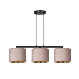 Emibig Hilde lampa wisząca 3-punktowa różowa 1053/3 1053/3 - Lampy sufitowe - miniaturka - grafika 1