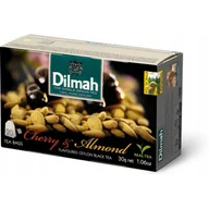 Herbata - Herbata DILMAH (20 torebek) czarna z aromatem WIŚNIA & MIGDAŁ - miniaturka - grafika 1
