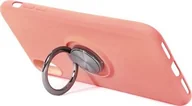 Etui i futerały do telefonów - SiliconeRing ETUI SILICONE RING IPHONE 7 PLUS / 8 PLUS JASNO RÓŻOWY standard - miniaturka - grafika 1