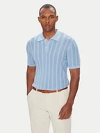 Koszulki męskie - Baldessarini Polo B4 50024.5232 Beżowy Slim Fit - miniaturka - grafika 1