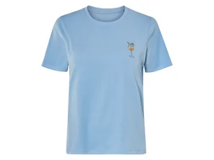 esmara® T-shirt damski z bawełny (Jasnoniebieski, M(40/42)) - Koszulki i topy damskie esmara® T-shirt damski z bawełny (Jasnoniebieski, M(40/42)) - Koszulki i topy damskie - miniaturka - grafika 1