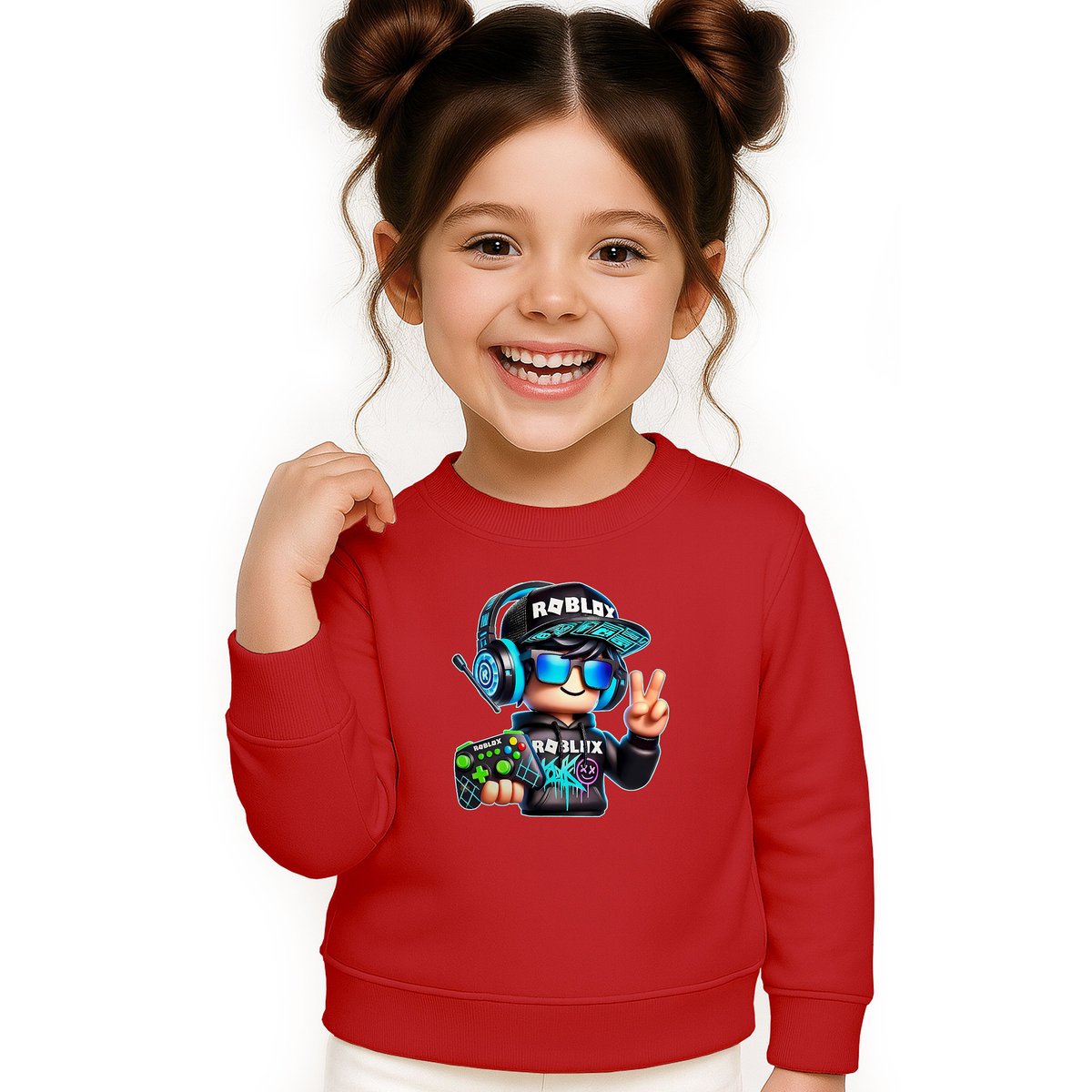 BLUZA DZIECIĘCA ROBLOX GRACZ DLA CHŁOPCA DZIEWCZYNKI 134-140