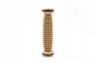 MASAŻER DREWNIANY WAŁEK ROLLER DO MASAŻU WYPUKŁY Z GUMKĄ FIZJOTERAPIA EKO - Masażery MASAŻER DREWNIANY WAŁEK ROLLER DO MASAŻU WYPUKŁY Z GUMKĄ FIZJOTERAPIA EKO - Masażery - miniaturka - grafika 1