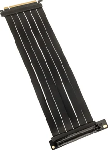 Kolink Kolink PCI Express 5.0 x16 auf x16 Riser-Kabel, 90 Grad, schwarz – 30 cm - Akcesoria do komputerów stacjonarnych - miniaturka - grafika 1