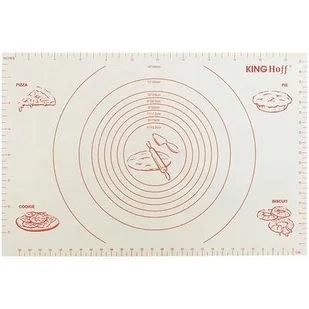 Kinghoff STOLNICA MATA SILIKONOWA 60x40cm KH-1537 KH-1537 - Formy do ciast - miniaturka - grafika 1