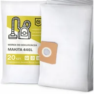 Worki do odkurzaczy - 20x Worek do Odkurzacza Makita 446L Syntetyczny Tekstylny Pojemny Worki - miniaturka - grafika 1