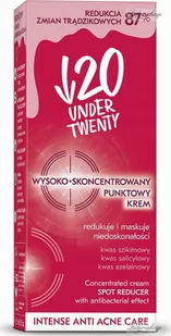 UNDER TWENTY - Intense Anti Acne Care - Wysoko-skoncentrowany punktowy krem na niedoskonałości - 15 ml - Kremy do twarzy - miniaturka - grafika 1
