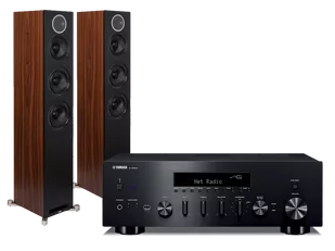 Yamaha R-N600A + Debut Reference F5 - Zestawy stereo - miniaturka - grafika 1