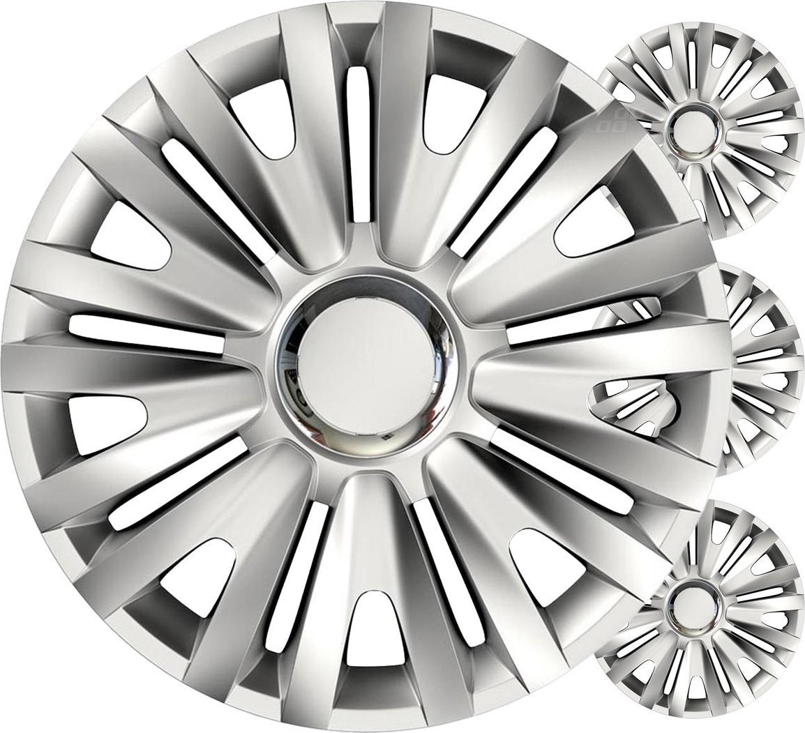 Kołpaki samochodowe 4szt. komplet royal srebrne 14