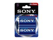 Ładowarki i akumulatory - Sony Bateria alkaliczna D Stamina Plus, 2 szt. - miniaturka - grafika 1