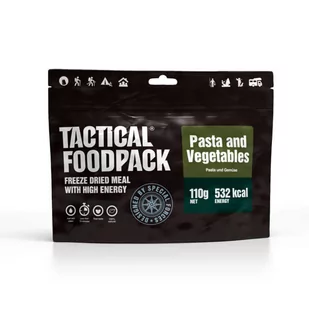 Tactical foodpack Tactical Foodpack Freeze Dried Meal 110g, Pasta and Vegetables 2021 Żywność liofilizowana - Racje żywnościowe - miniaturka - grafika 1